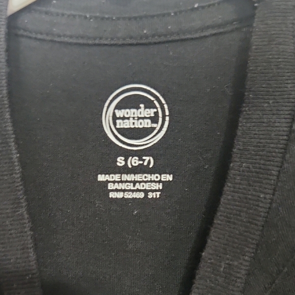 Black 'Spooky' T-Shirt - Picture 2 of 3